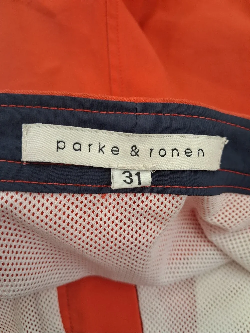 Parke & Ronen Flat Front Shorts Men’s 31
